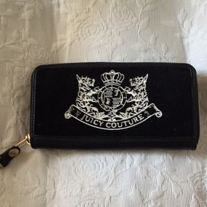 Juicy couture wallet - black velvet